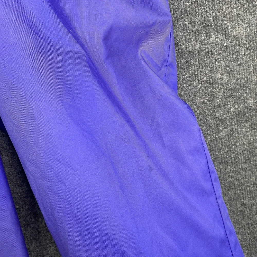 Vintage Black Bear Ski Jumpsuit Womens Small Purple Neon Colorblock RECCO 80s - Picture 4 of 13